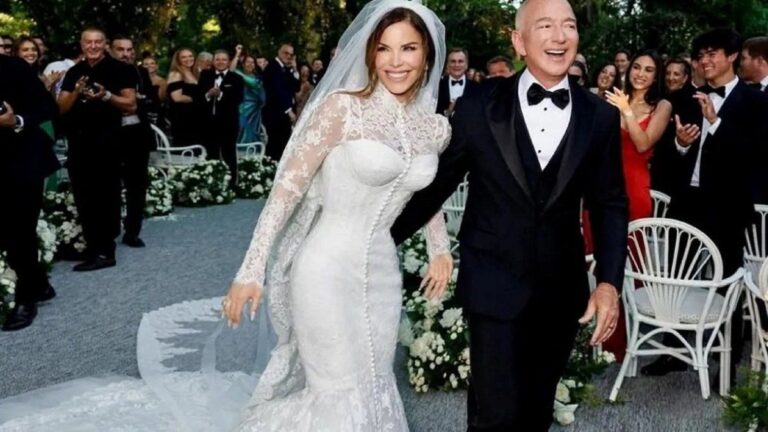 Fotos y video: Jeff Bezos y Lauren Sánchez se casaron en Venecia
