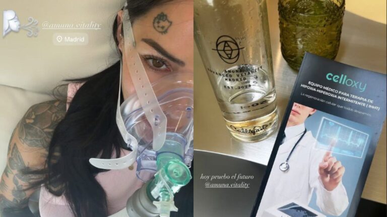 Cande Tinelli comenzó la terapia de hipoxia intermitente: «Pruebo el futuro»
