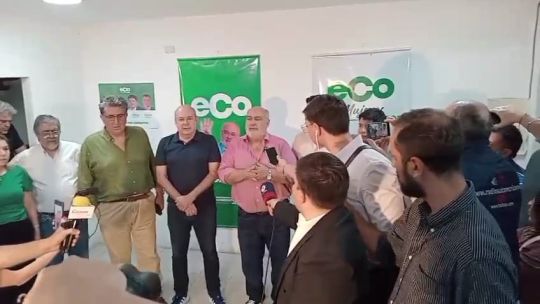 EN VIVO- Ricardo Colombi, reconoció el triunfo de Juan Pablo Valdés: «El resultado es muy claro»