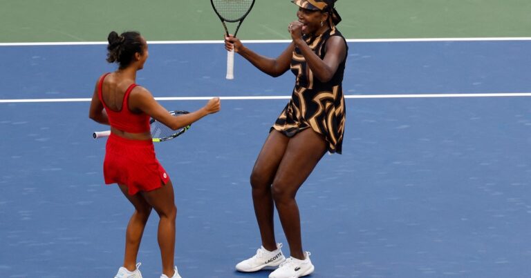 US Open: con 45 años, Venus Williams sigue en la senda ganadora y le hizo una pedido especial a su hermana Serena